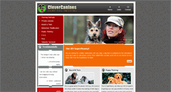 Desktop Screenshot of clevercanines.com.au